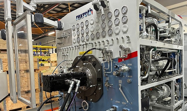 MC Hidrolik, SSTB 300 Test Ünitesi ile Bosch Rexroth'un Bölgesel Referans Merkezi Konumunu Güçlendiriyor