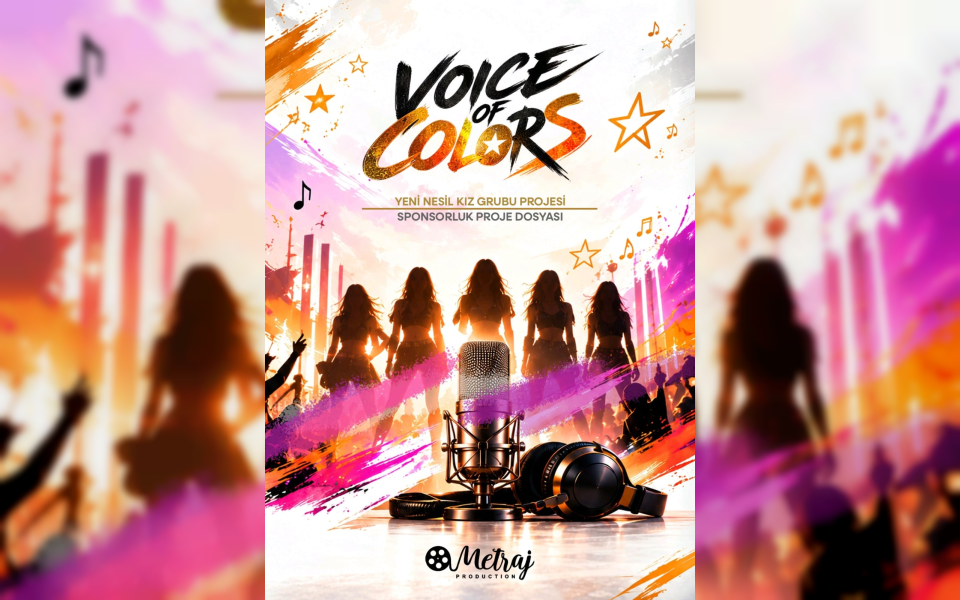MÜZİK ENDÜSTRİSİNDE KARTLAR YENİDEN DAĞITILIYOR: "VOICE OF COLORS" İLE YENİ NESİL İKONLAR DOĞUYOR