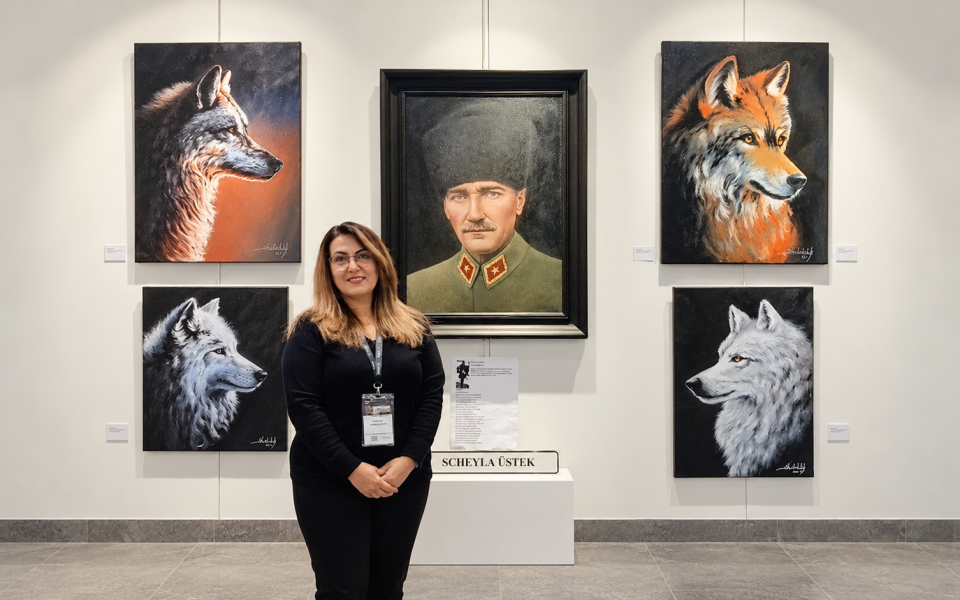 RESSAM SÜHEYLA ÜSTEK’TEN CUMHURİYET’İN 103. YILINA ANLAMLI MESAJ: “CUMHURİYET’İN RENKLERİ ASLA SOLMAYACAK”